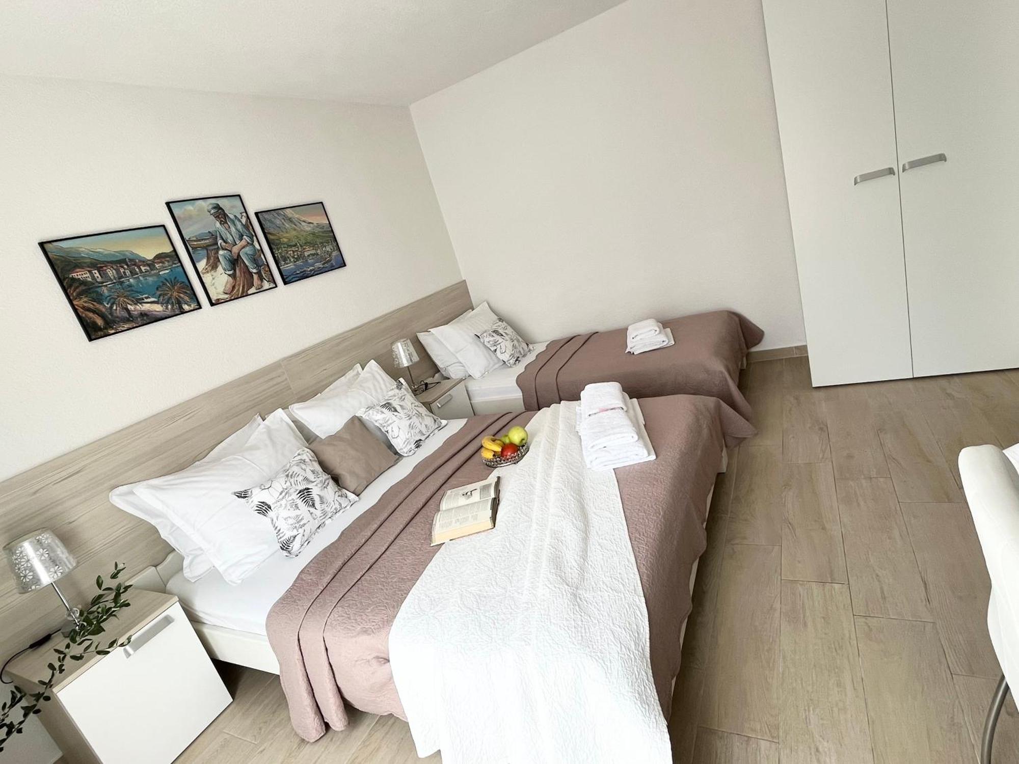 Apartments Irma Baška Voda المظهر الخارجي الصورة