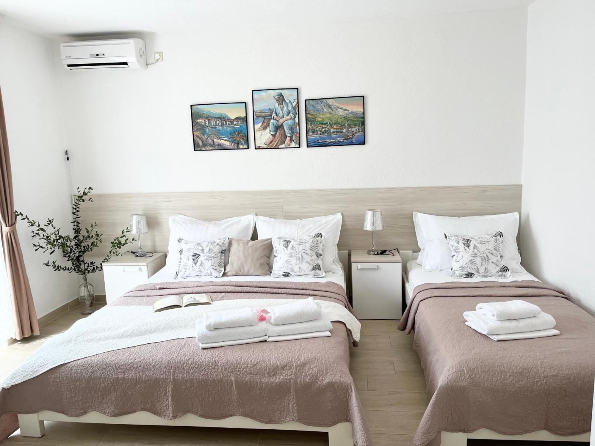 Apartments Irma Baška Voda المظهر الخارجي الصورة